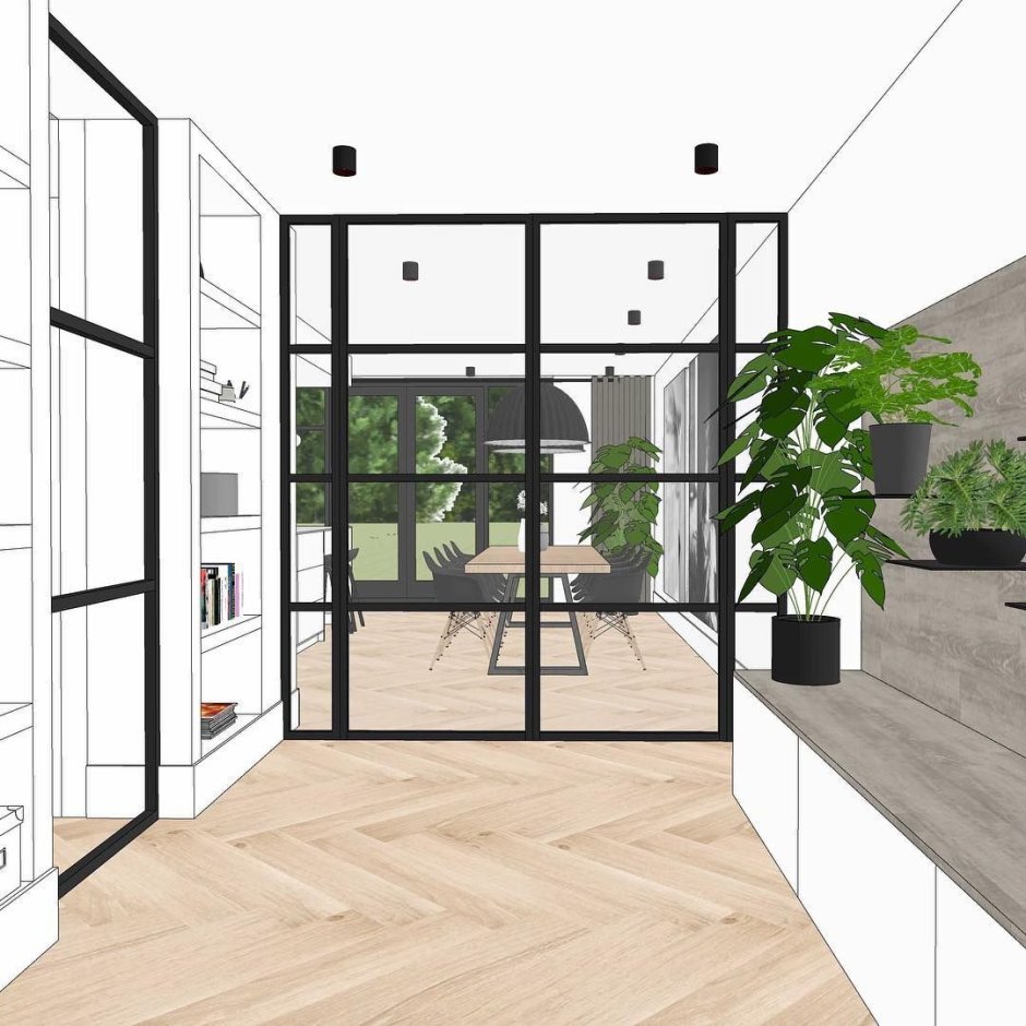 Визуализация в скетчапе