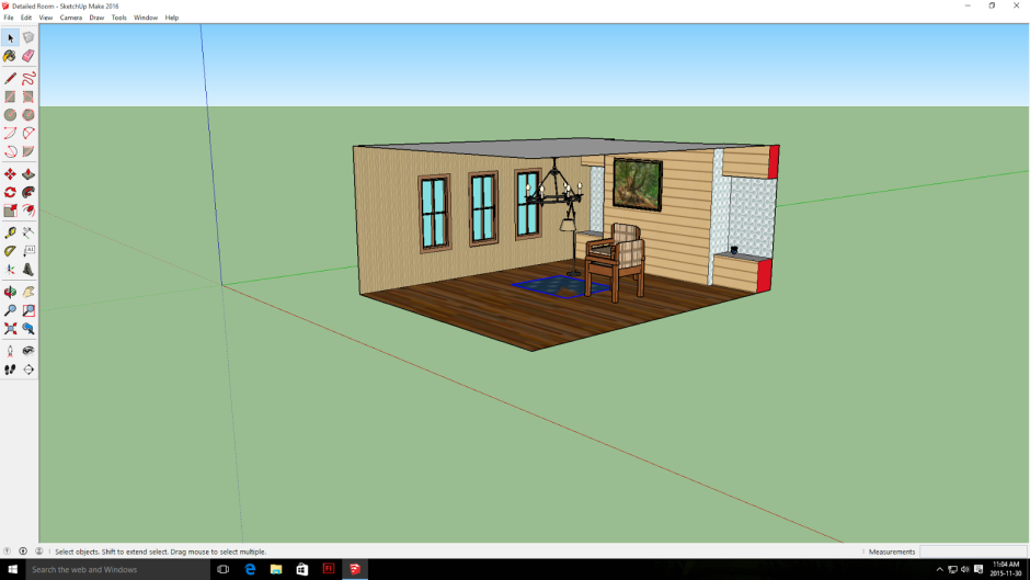 Интерьер иллюстрация