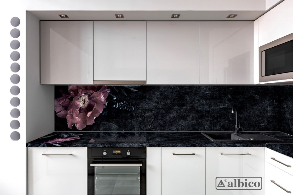 Стеновые панели для кухни из МДФ С фотопечатью