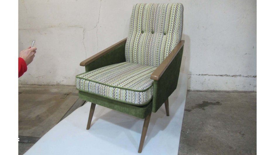 Кресло советское с боковушками