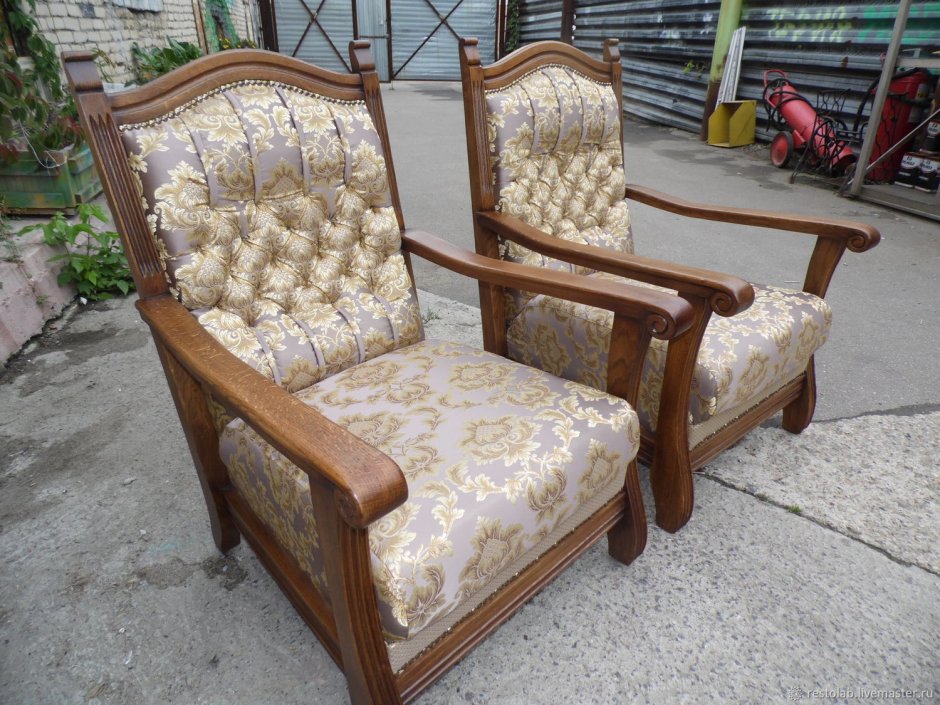 Реставрируем старое кресло