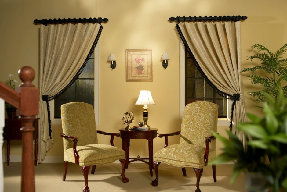 Шторы на узкое окно