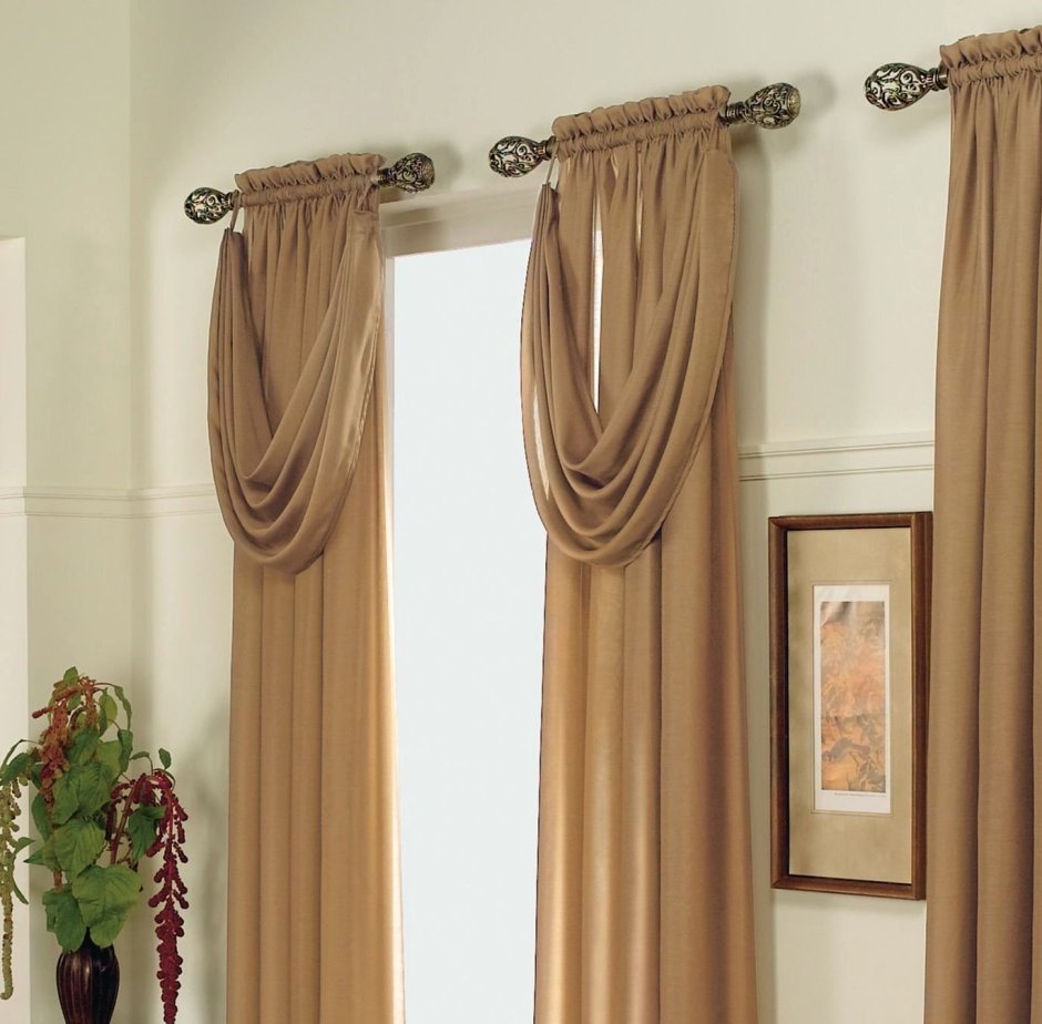 Шторы на узкое окно