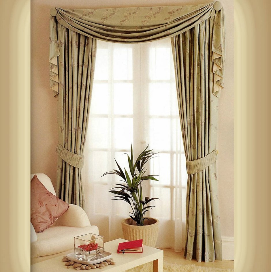 Шторы на узкое окно
