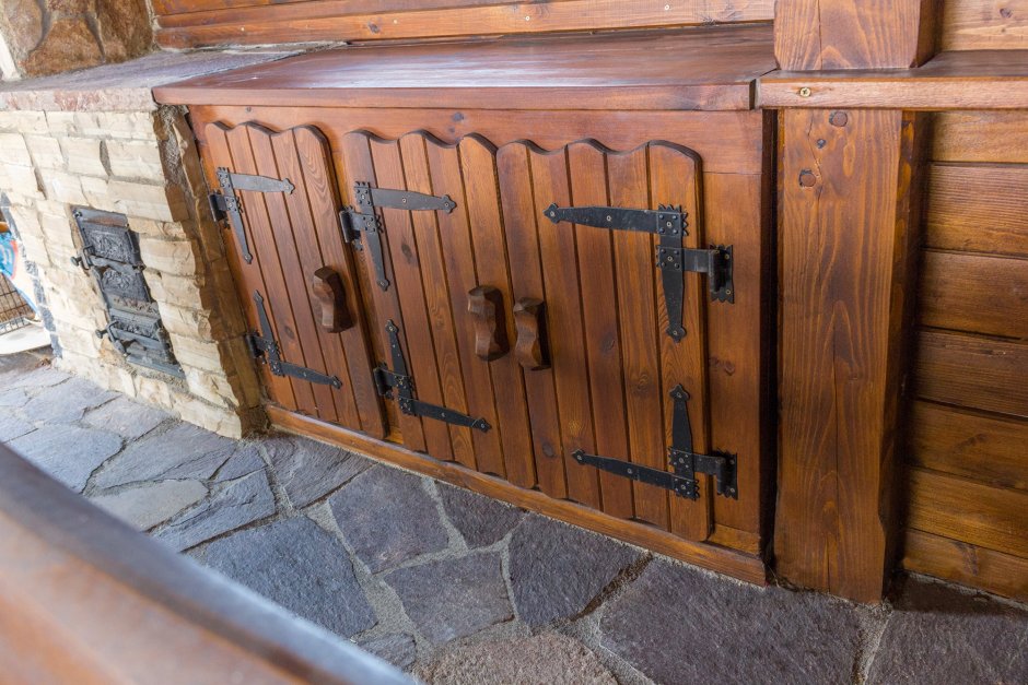 Алюминиевая кухня для улицы