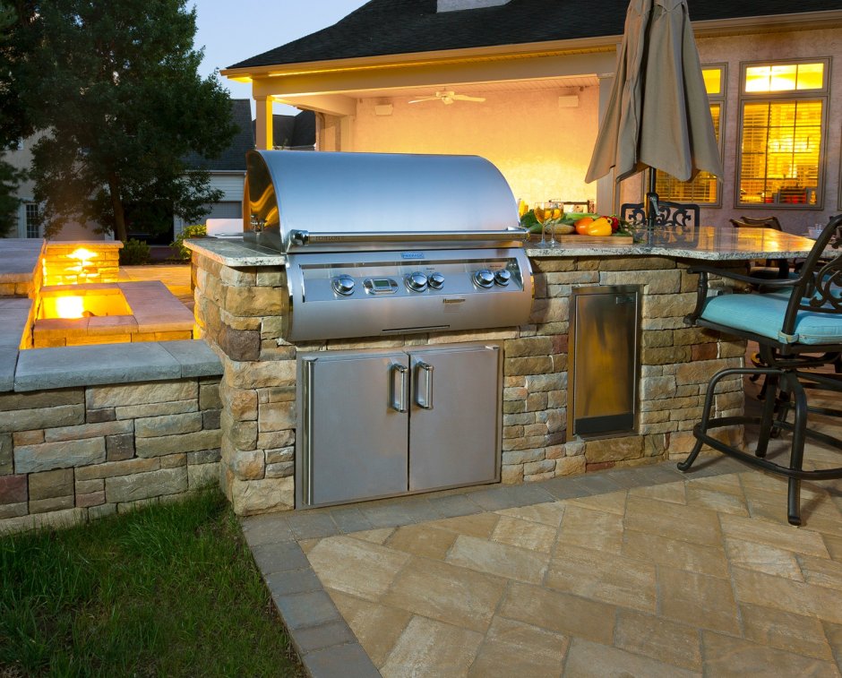 Freiluftküche (летняя кухня)