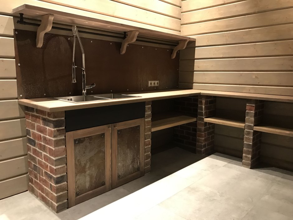 Мойка для летней кухни