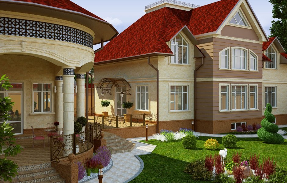 Проекты узбекских частных домов