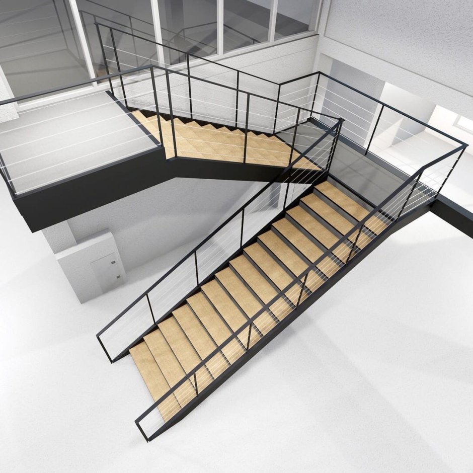 Ревит лестница металлическая