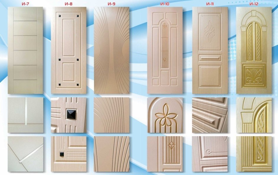 МДФ накладки на двери 800х2000