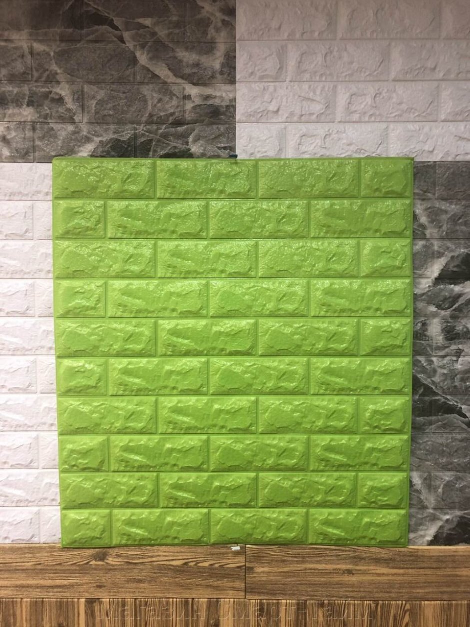 Самоклеящаяся панель 3д кирпичики светофор