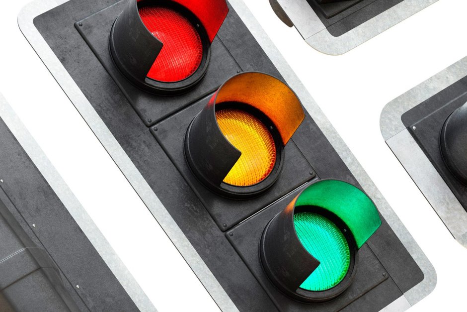 Светофор в гараже