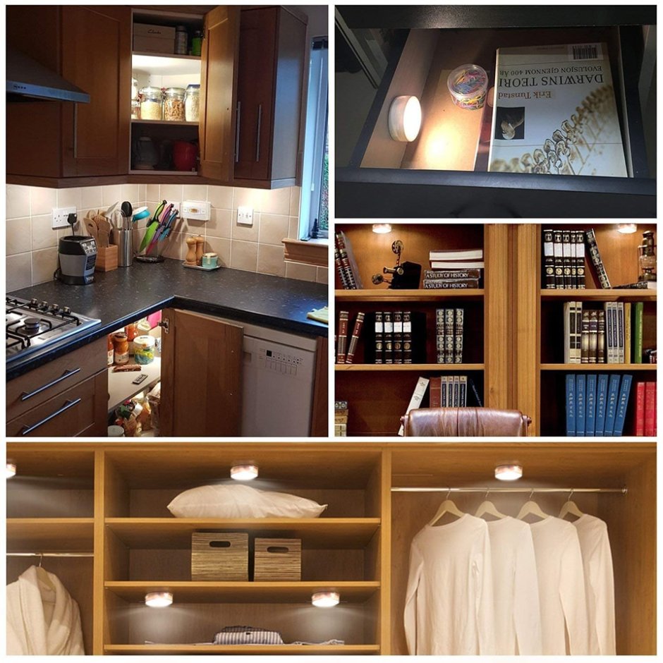 Свет под кухонными шкафами