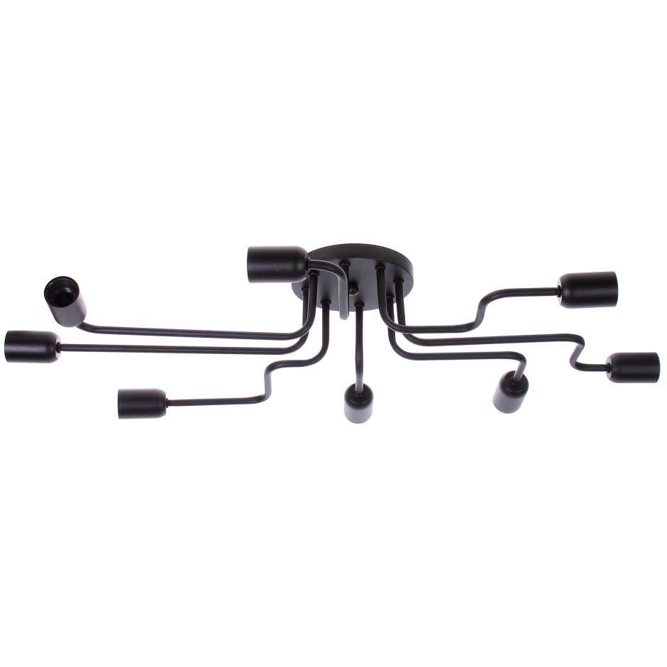 Люстра inspire 183 8хе27х60 Вт цвет чёрный