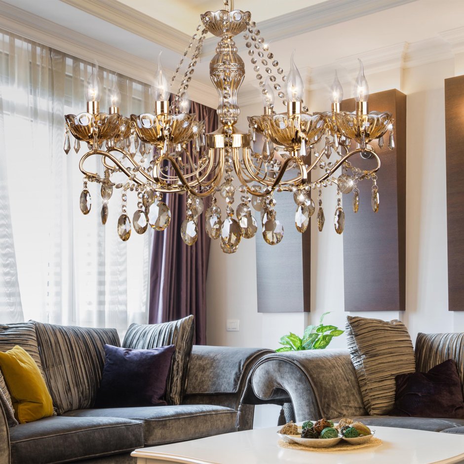 Люстра Eurosvet Теодора 10037/8 8 ламп