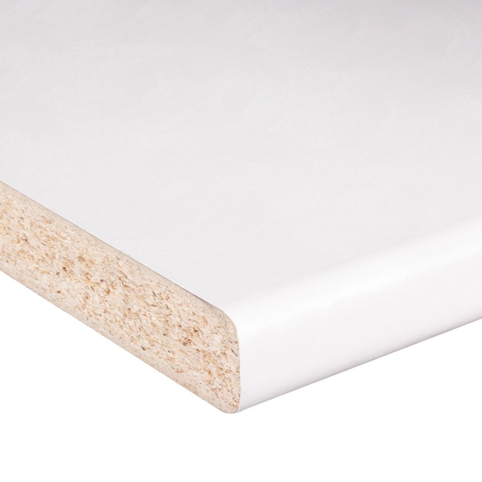 Столешница влагостойкая № 10 белый (600*3000*38*1r) Союз