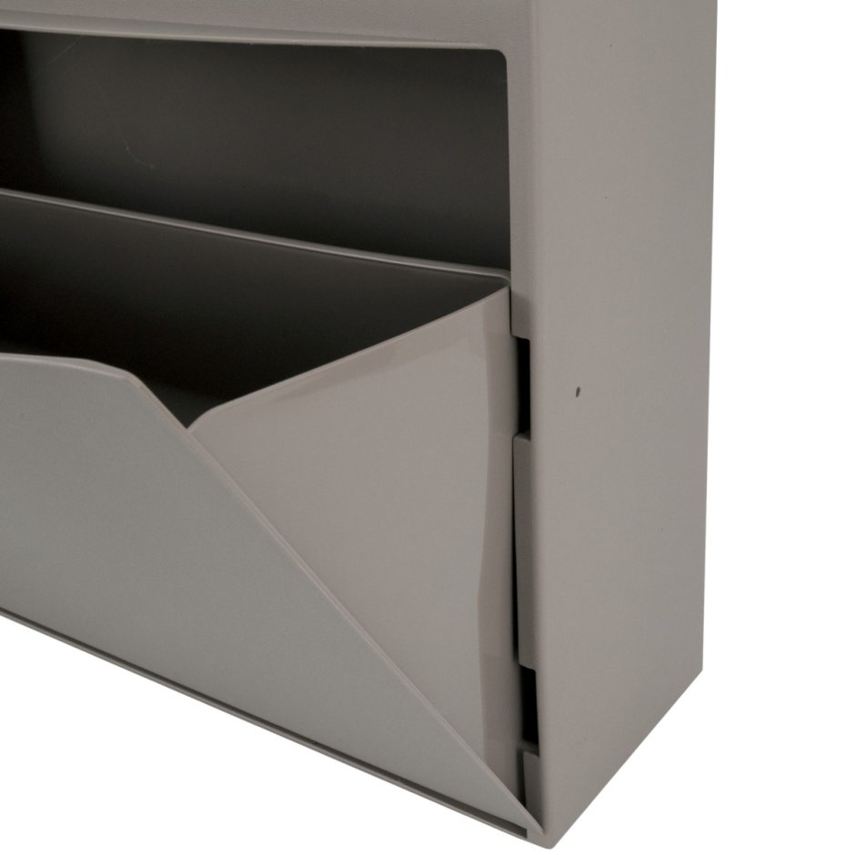 Этажерка для обуви "комфорт", 4 полки, серая