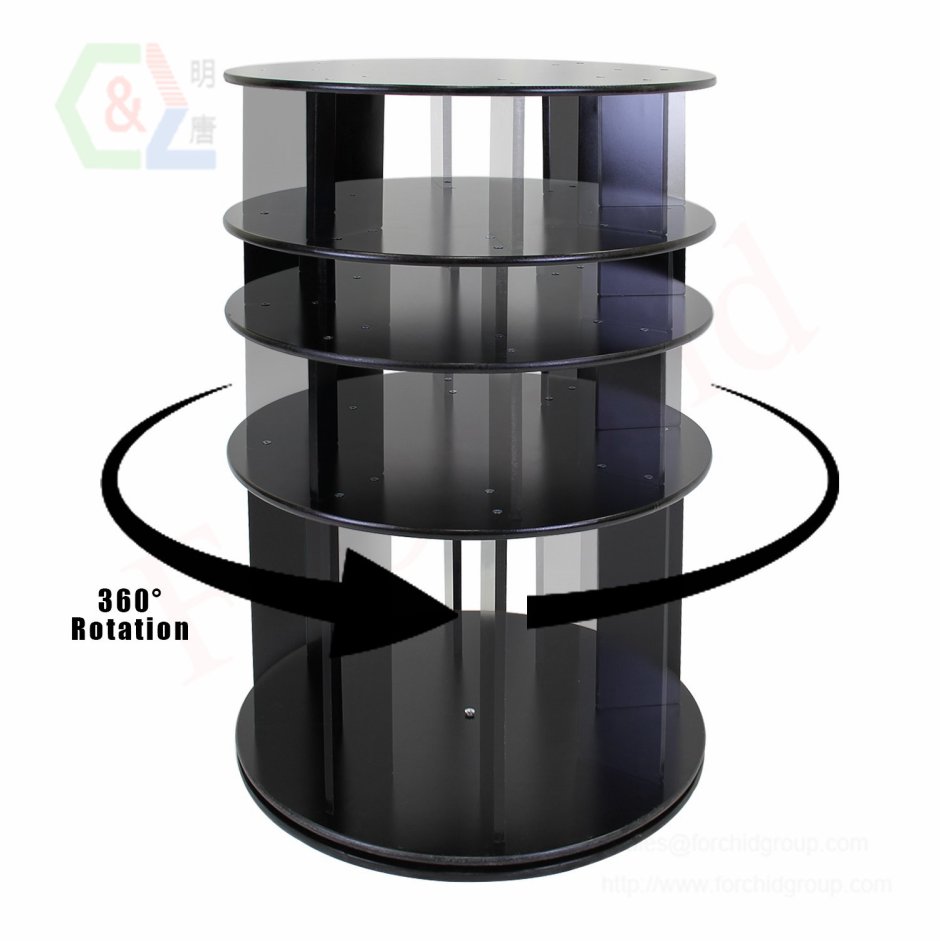 Стеллаж круглый вращающийся