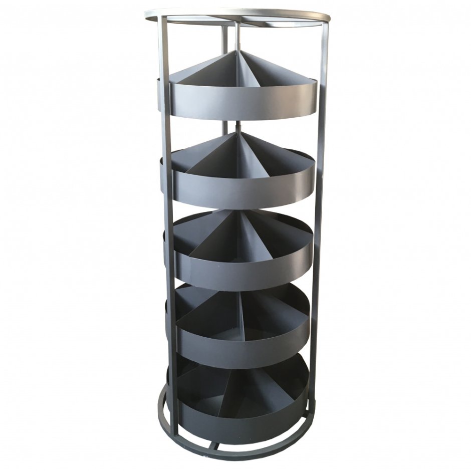 Стеллаж с вращающимися полками СВП-01