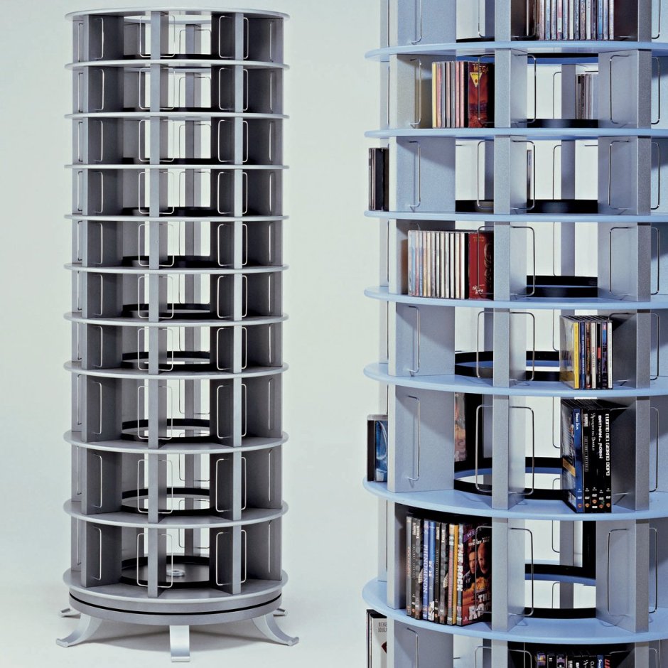 Книжный стеллаж крутящийся