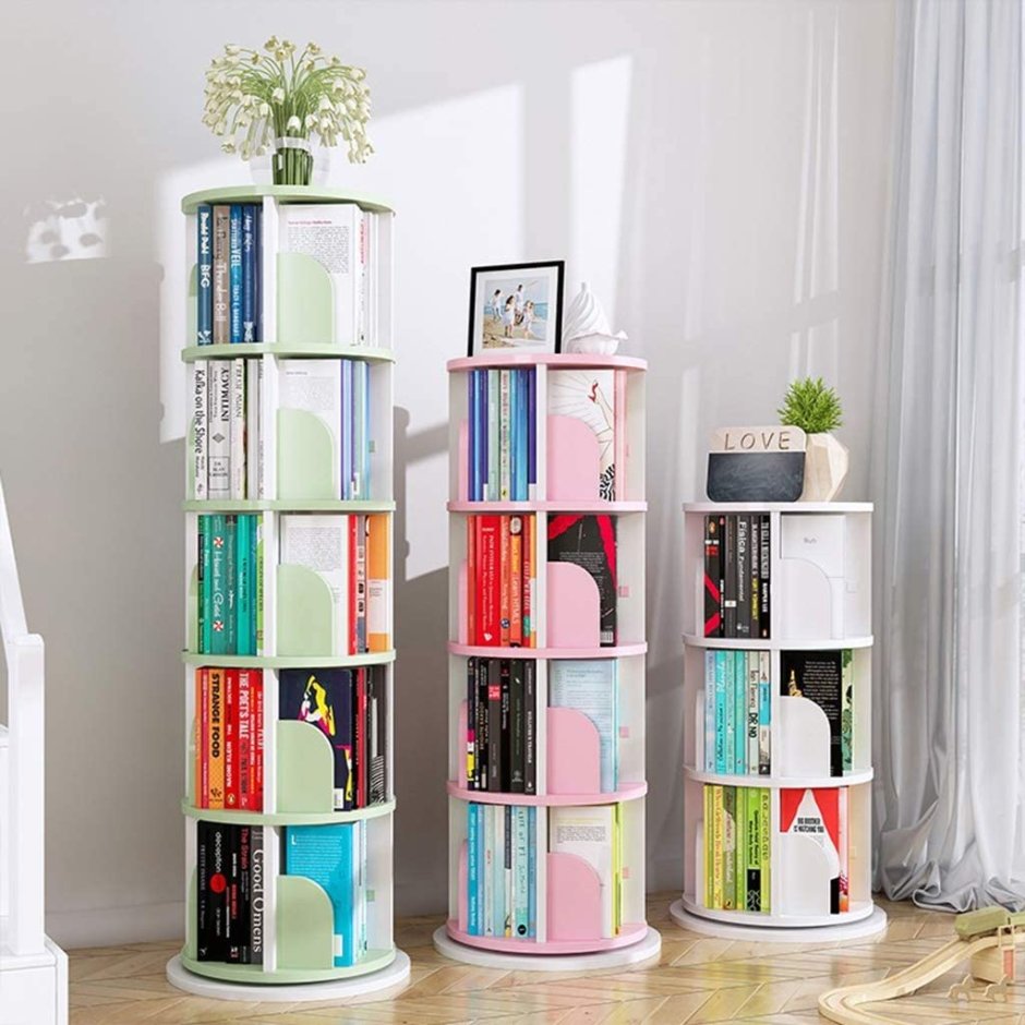 Вращающийся стеллаж