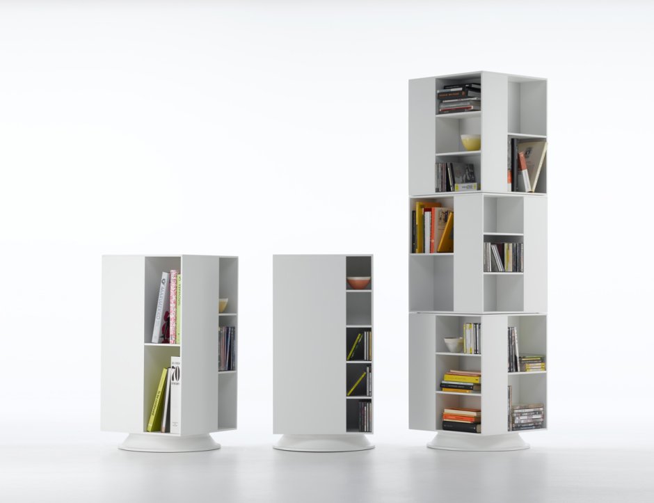 Стеллаж выставочный, вращающийся (440x440x2080 мм)