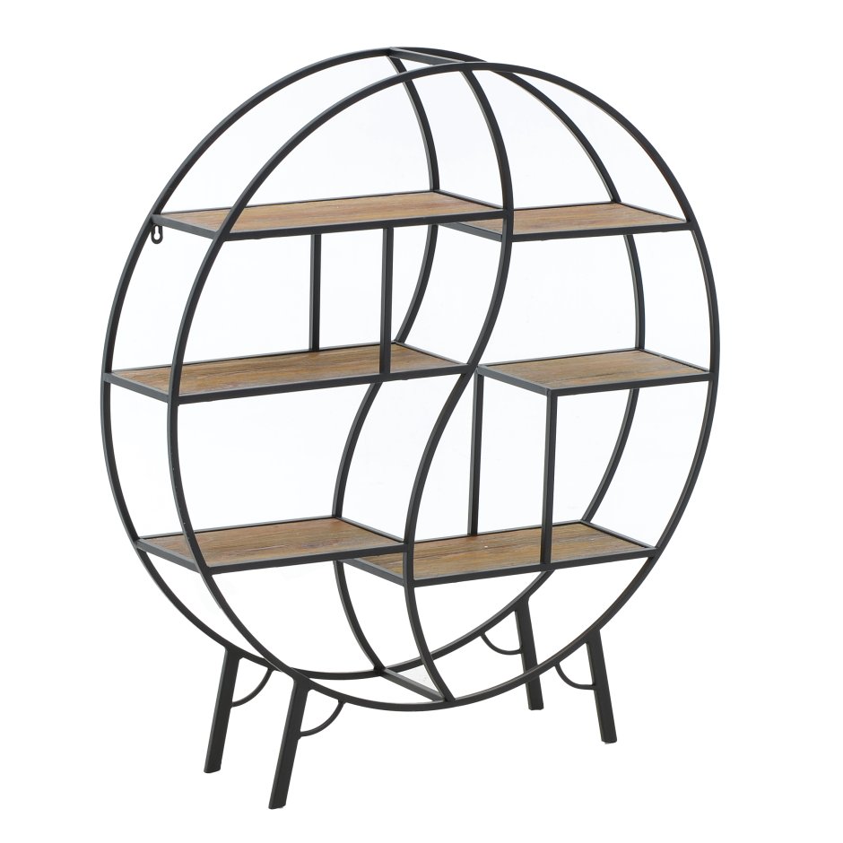 Круглый стеллаж