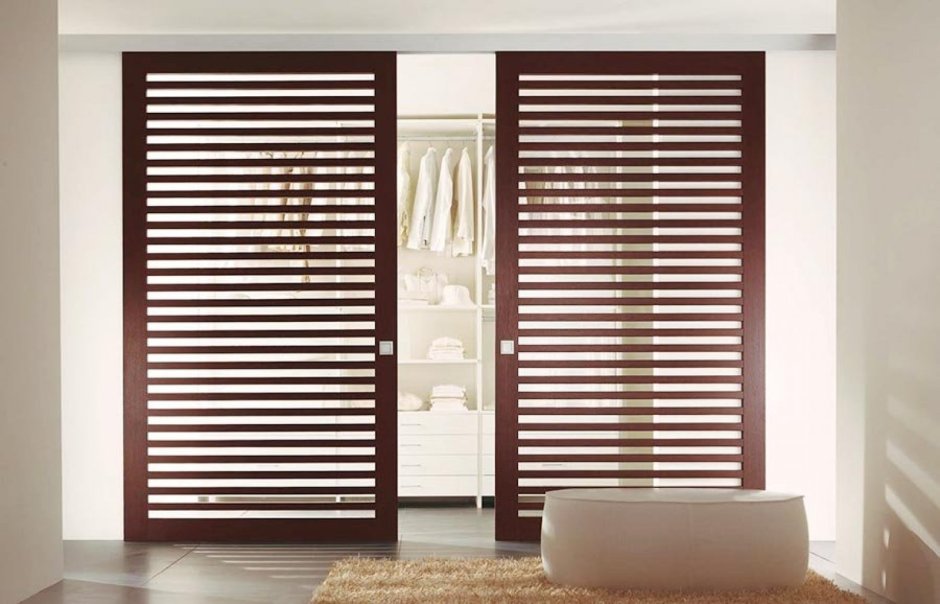 Жалюзийные двери 2500 высота