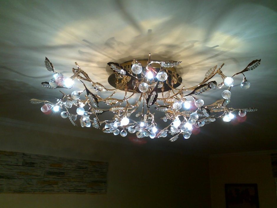 Леруа Мерлен люстры для натяжных потолков