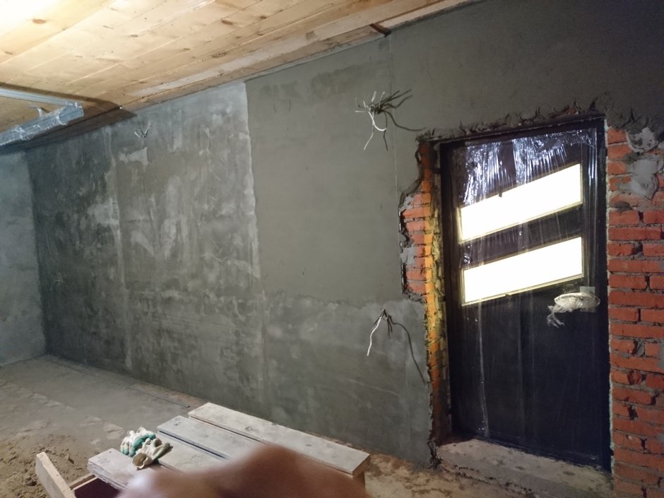 Штукатурка гаража