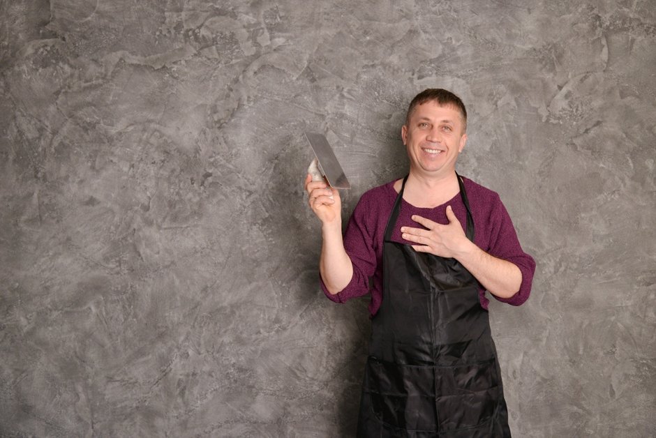 Штукатурка стен в гараже