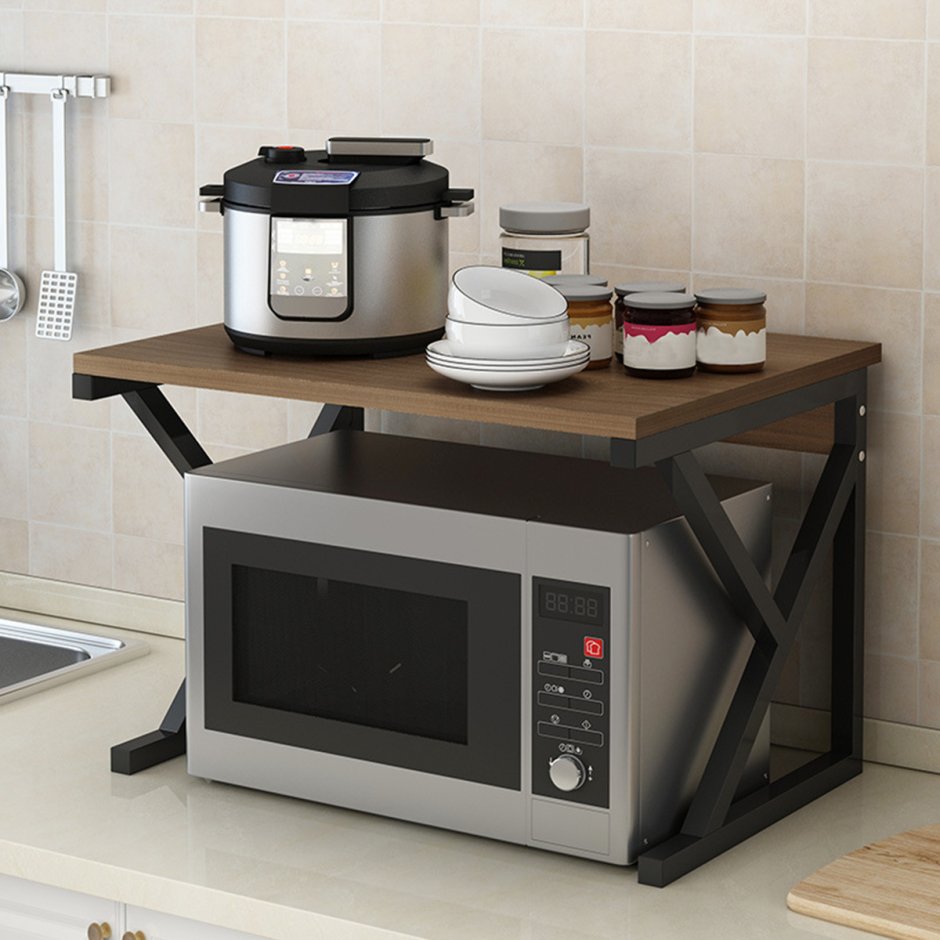 Полка под микроволновку настольная