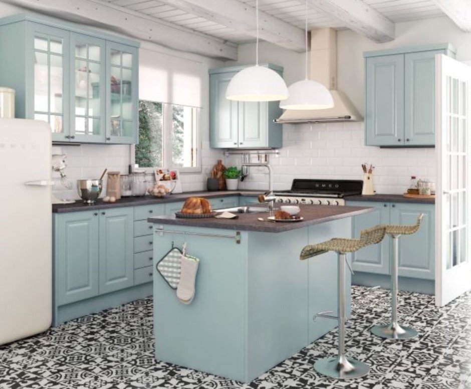 Кухня Леруа Нэнси мята