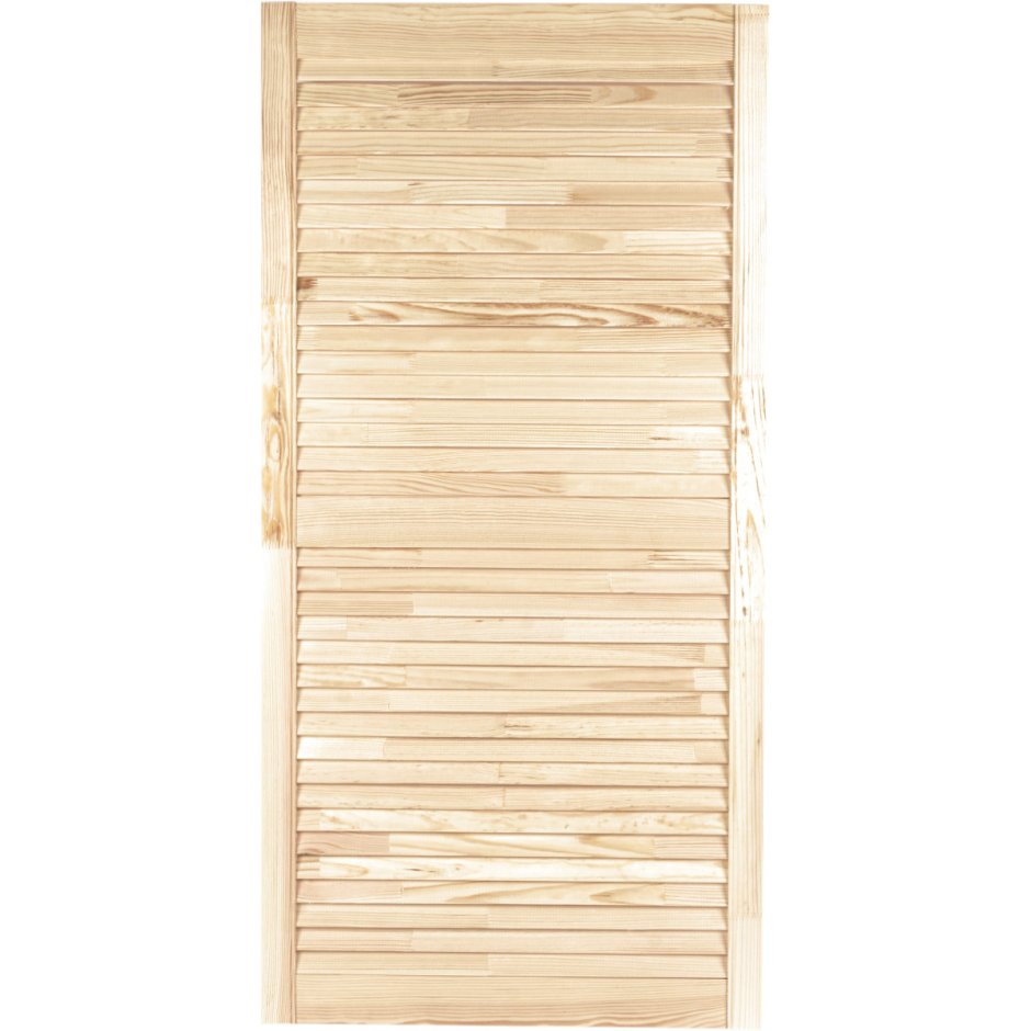 Дверка жалюзийная 1205х594х20 мм хвоя сорт а