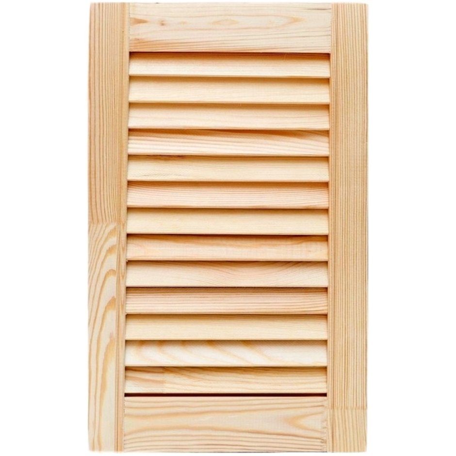 Дверца жалюзийная ТДВ 1805х294, сорт а, массив хвои