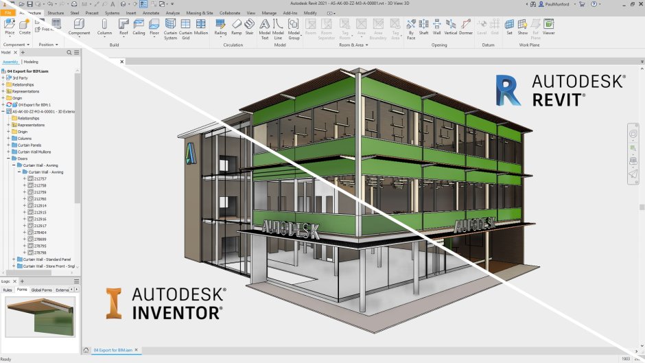BIM проектирование Revit