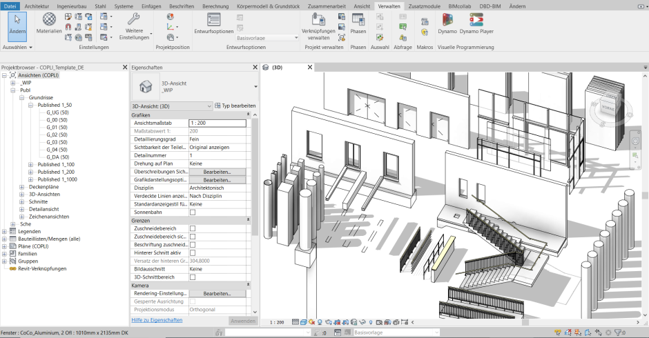 Revit Autodesk интерьер
