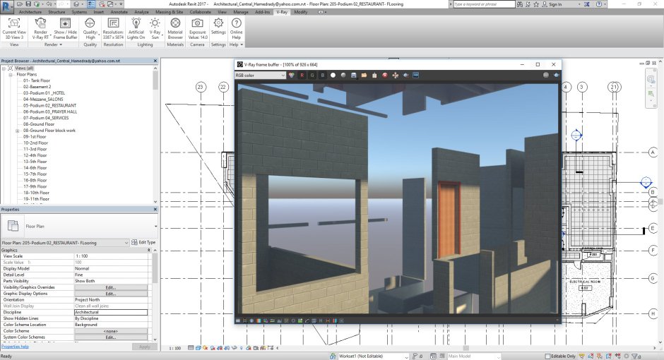 Сравнение рендеров для ревит Enscape