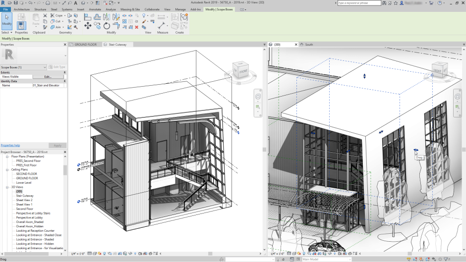 Revit чертежи интерьера