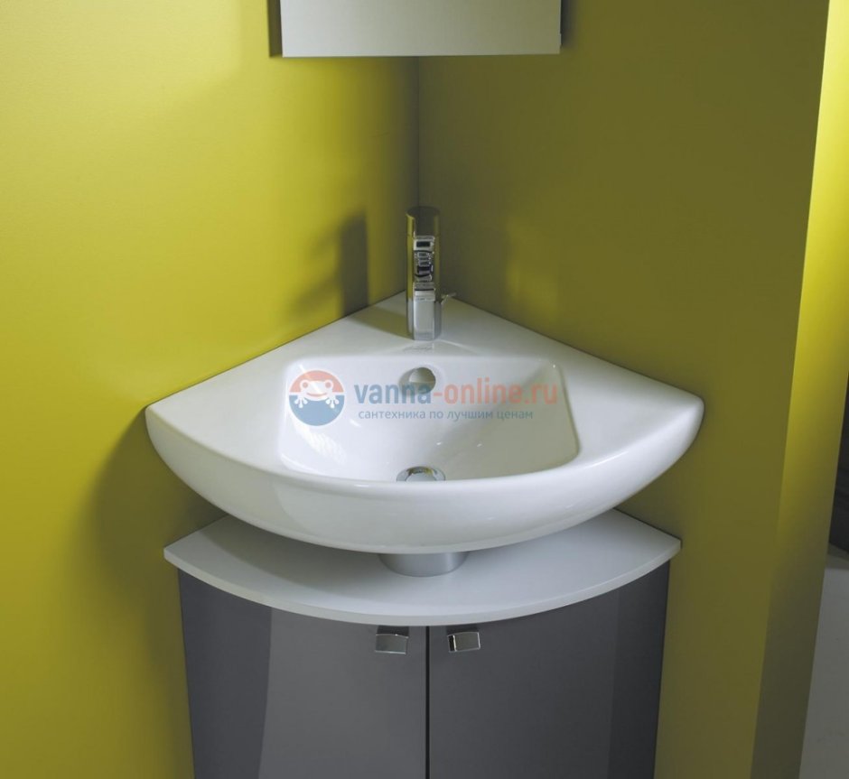 Раковина Jacob Delafon Odeon up угловая