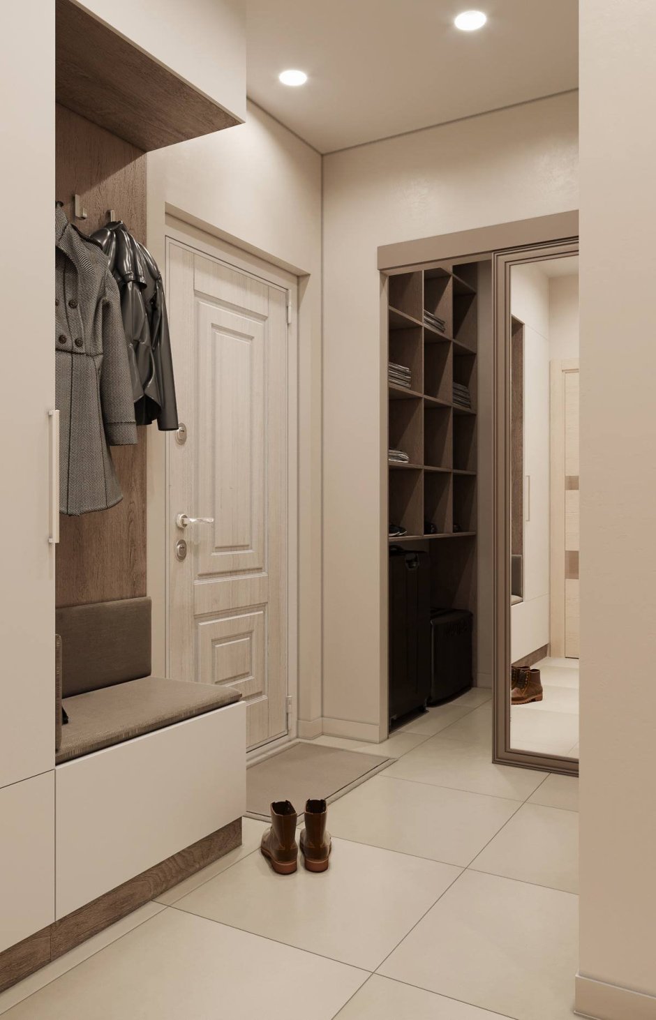 Планировка прихожей