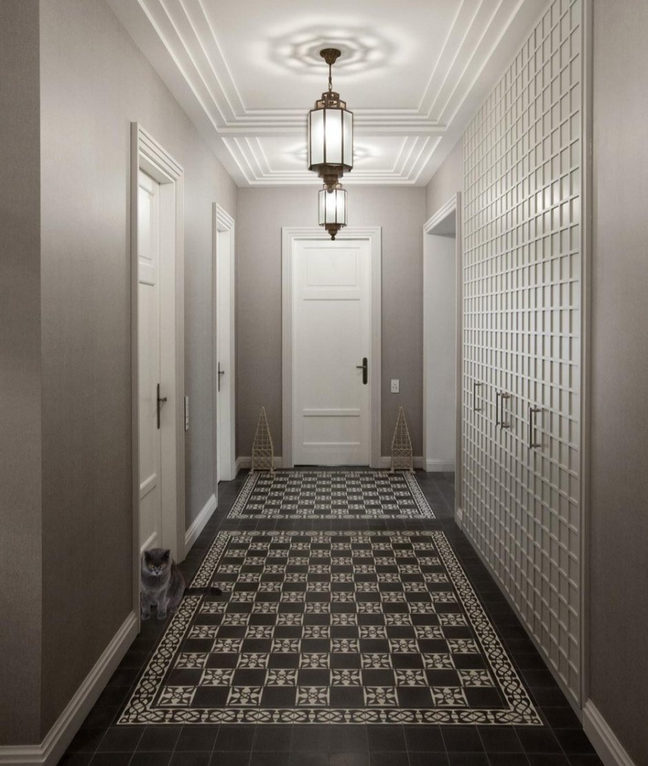 Современный интерьер прихожей