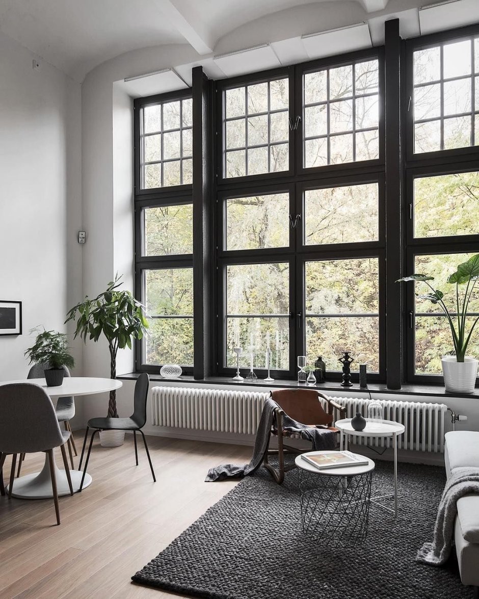 Окно в интерьере