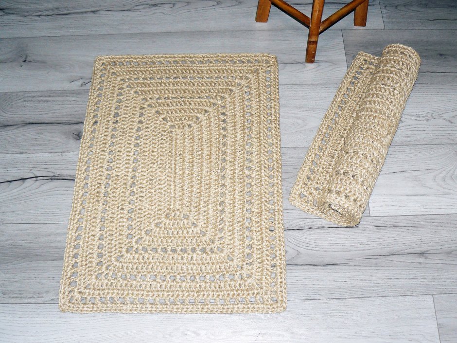 Коврик из шпагата