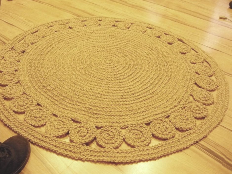 Ковер из джута Майское чудо