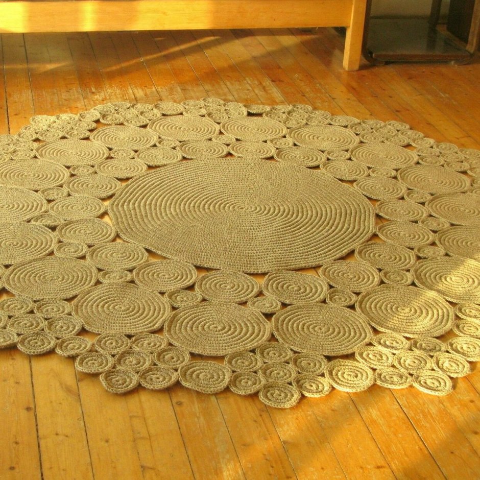 Ковер крючком Crochet Rug