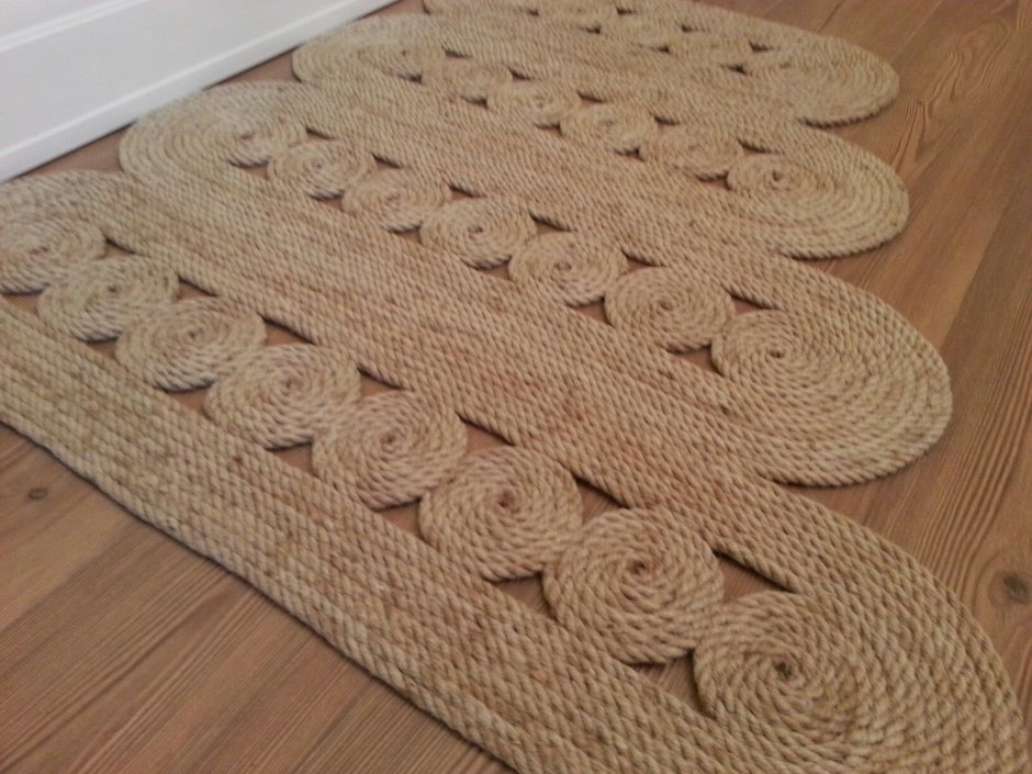 Узор для ковра из джута
