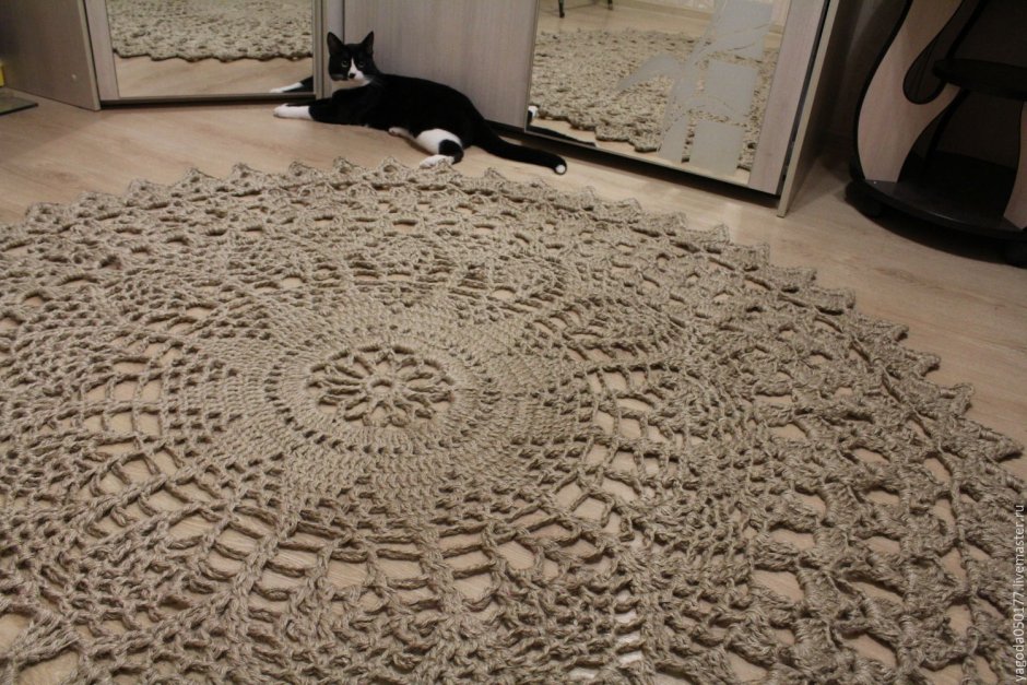 Коврик из шпагата