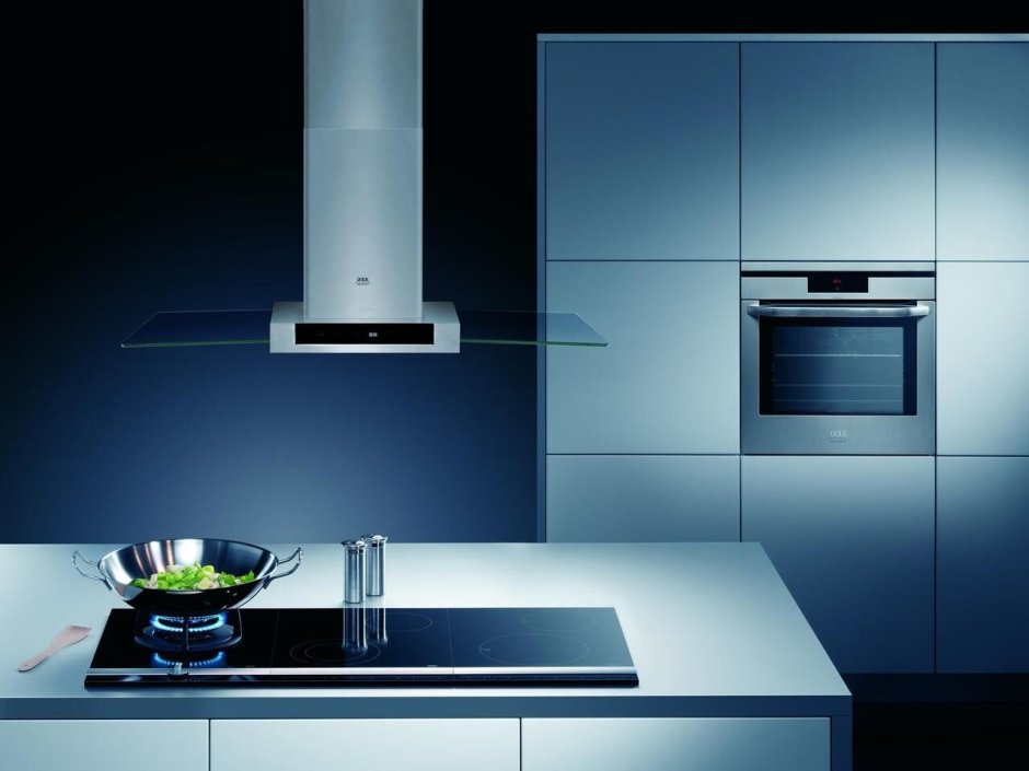 Вытяжка островная для кухни AEG