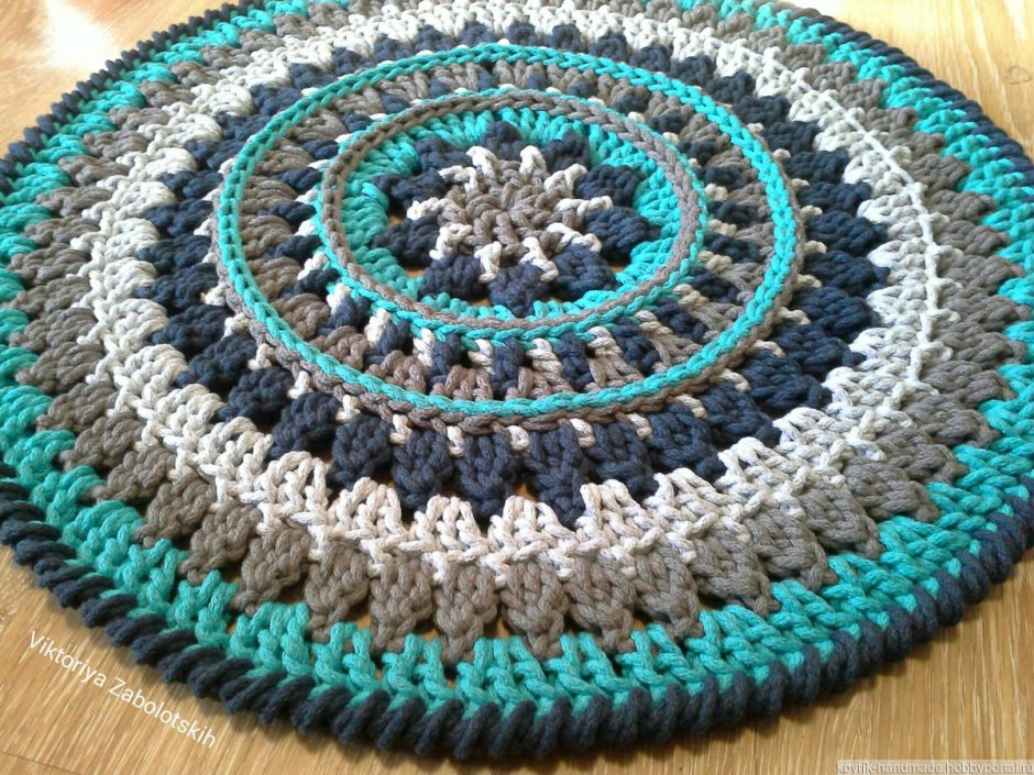 Коврик из шпагата